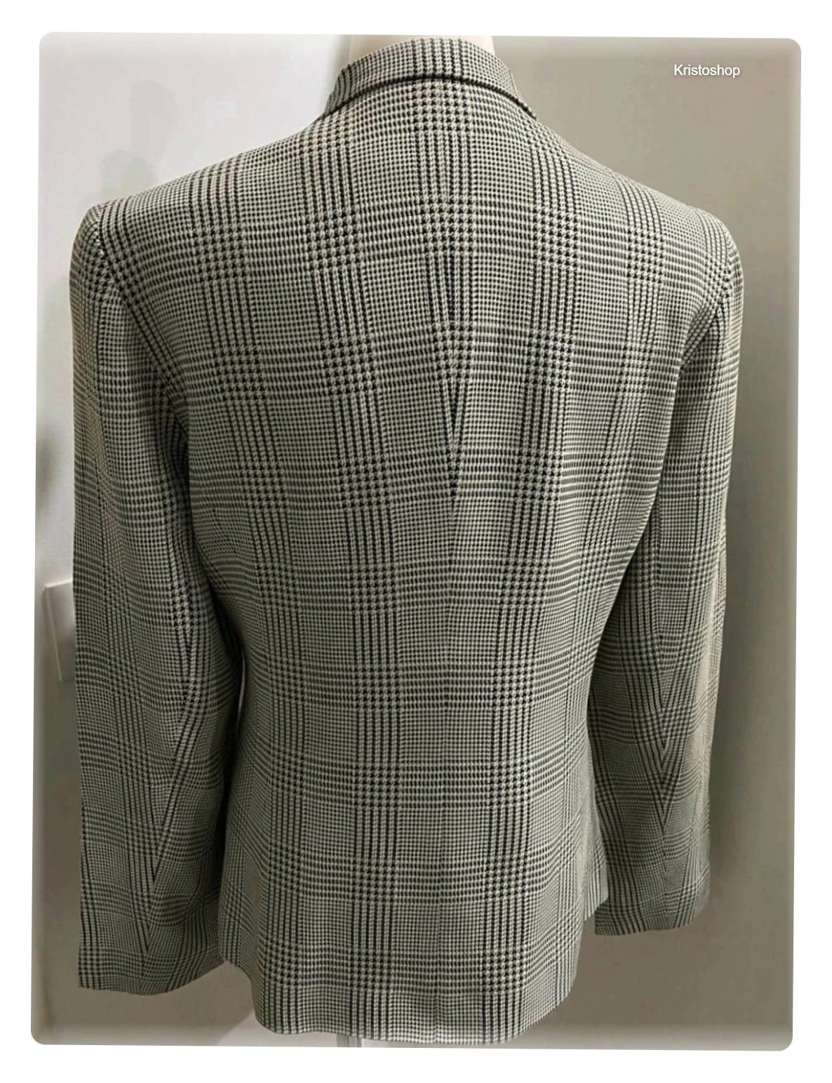 Vintage Blazer Electre jas grijs Maat S 90s – photo 4